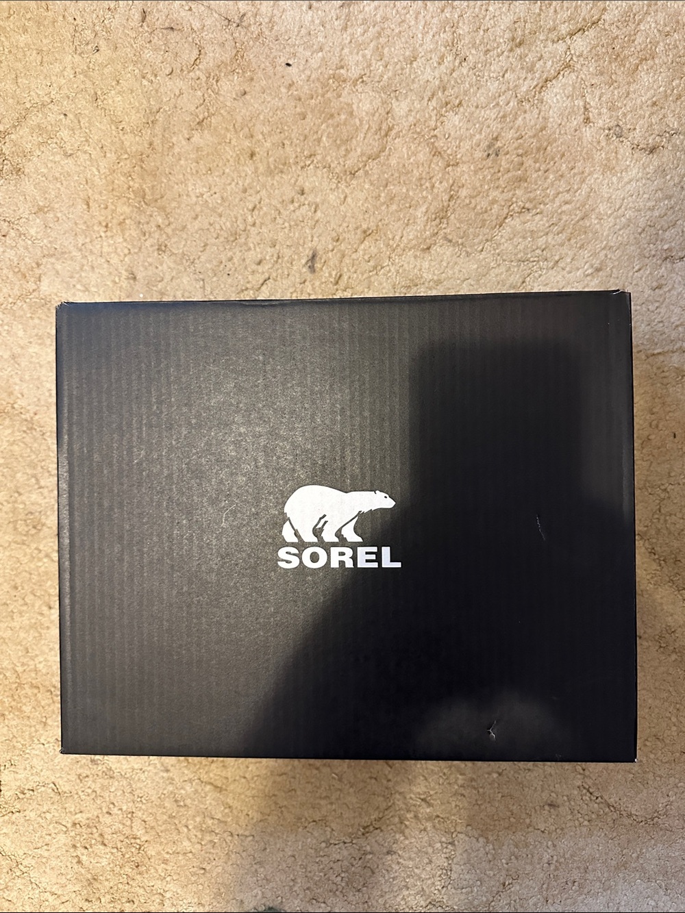 Sorel Black Box with White Polar Bear Logo